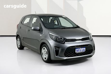 Grey 2021 Kia Picanto Hatchback S (Pe)