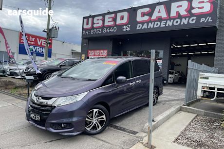 Purple 2017 Honda Odyssey Wagon Vti-L