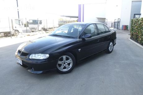Black 2002 Holden Commodore Sedan S R