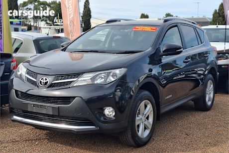 Black 2013 Toyota RAV4 SUV GXL