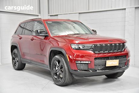 Red 2022 Jeep Grand Cherokee SUV NIGHT EAGLE 4X4