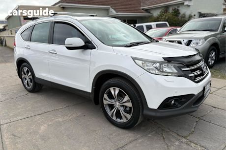 White 2013 Honda CR-V SUV VTI-L 4X4