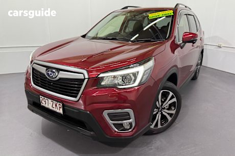 Red 2019 Subaru Forester SUV 2.5I PREMIUM 4WD
