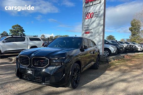 Black 2025 BMW XM SUV LABEL 4X4