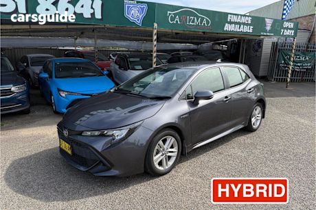 Grey 2022 Toyota Corolla Hatchback Ascent Sport Hybrid