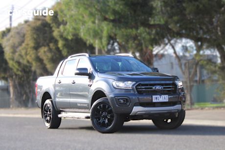Grey 2019 Ford Ranger Double Cab Pick Up Wildtrak 2.0 (4X4)