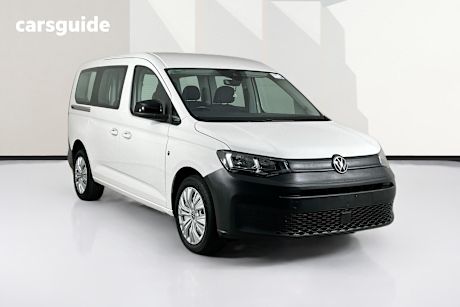 White 2021 Volkswagen Caddy Wagon Maxi Tdi320