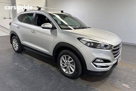 Silver 2015 Hyundai Tucson Wagon Elite (Awd)