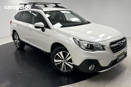 White 2019 Subaru Outback SUV 2.5I 4WD