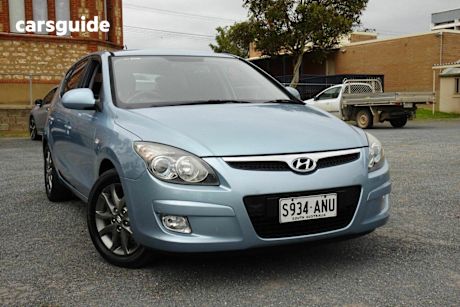 Blue 2010 Hyundai I30 Hatchback Slx