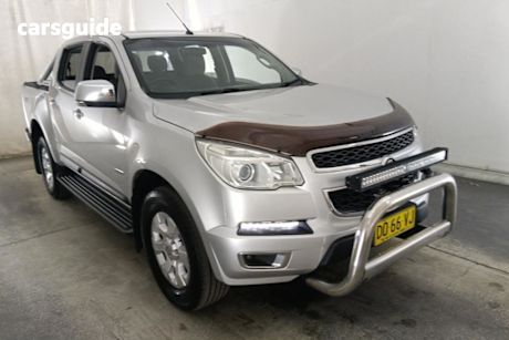 Silver 2014 Holden Colorado Crew Cab Pickup Ltz (4X4)