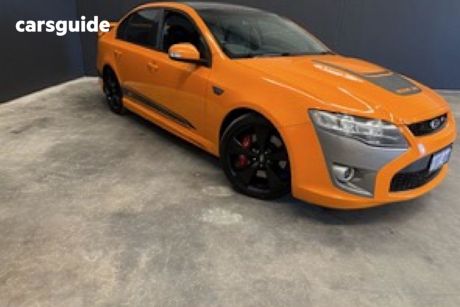 Orange 2008 Ford FPV Sedan GT FG