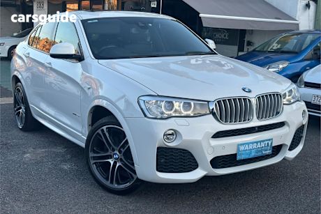 White 2016 BMW X4 SUV XDRIVE20I 4X4