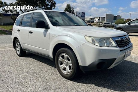 White 2008 Subaru Forester SUV X