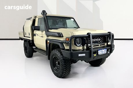 Grey 2025 Toyota Landcruiser Cab Chassis Lc79 Gxl + Diff Locks