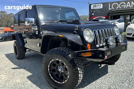 Black 2007 Jeep Wrangler Softtop Unlimited Sport (4X4)