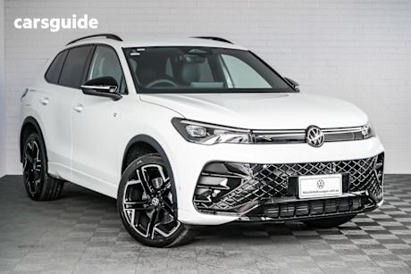 White 2025 Volkswagen Tiguan Wagon 195Tsi R-Line