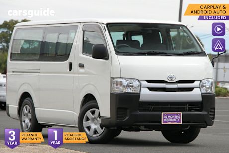 White 2018 Toyota HiAce Commercial DX (CAMPER KIT)