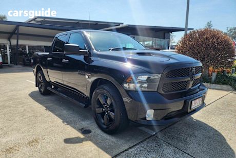 Black 2023 Ram 1500 Crew Cab Utility Express