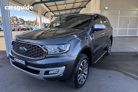 Grey 2021 Ford Everest Wagon Titanium (4Wd)