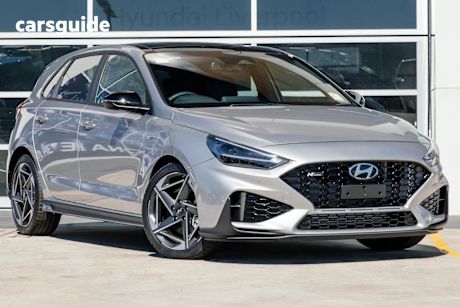 Silver 2024 Hyundai I30 Hatchback N Line Mhev