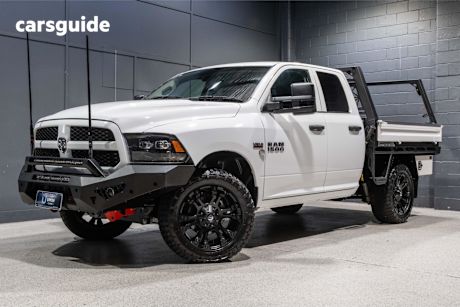 White 2022 Ram 1500 Ute Tray EXPRESS 4X4