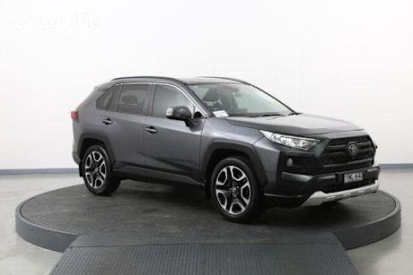 Grey 2020 Toyota RAV4 Wagon Edge Awd (Panoramic Sunroof)