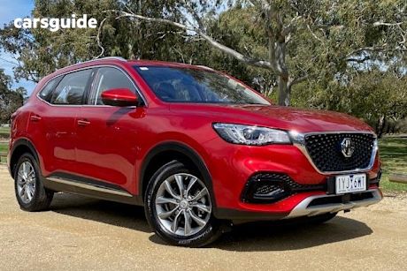 Red 2022 MG HS Plus EV SUV EXCITE F