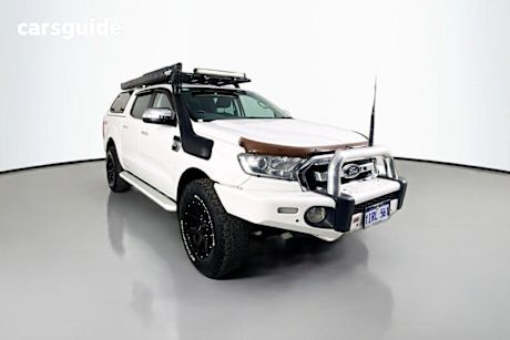 White 2016 Ford Ranger Dual Cab Utility Xlt 3.2 (4X4)