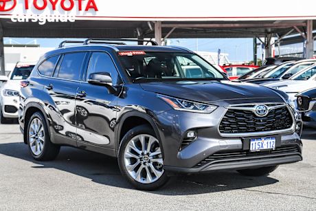 Grey 2022 Toyota Kluger SUV GRANDE 4X4