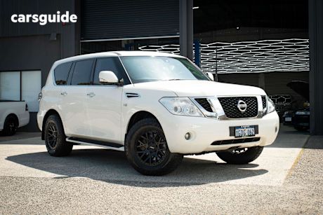 White 2016 Nissan Patrol SUV TI 4X4