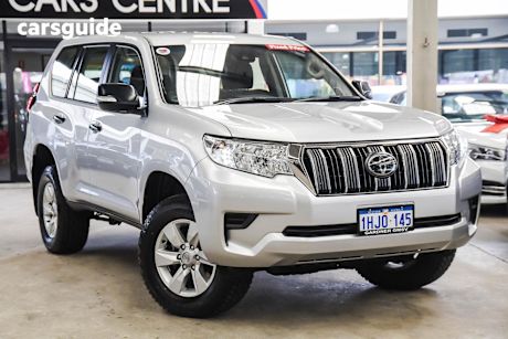 Silver 2021 Toyota Landcruiser Prado SUV GX 4X4