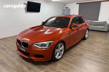 Orange 2012 BMW 1 Hatch 118D R