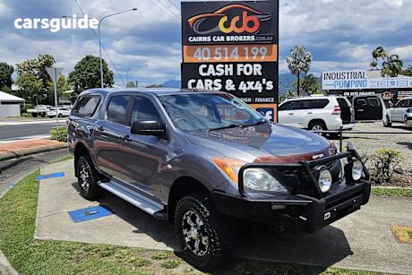 Grey 2016 Mazda BT-50 Dual Cab Utility Xt (4X4)