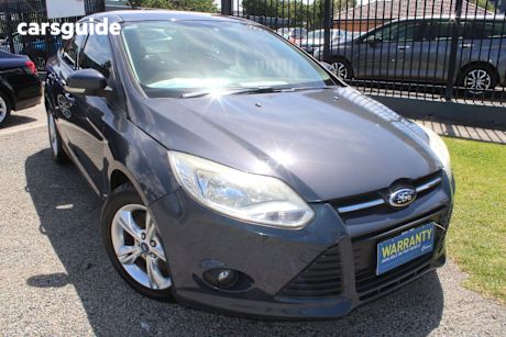 Grey 2012 Ford Focus Sedan Trend