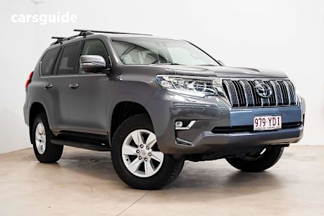 Grey 2018 Toyota Landcruiser Prado SUV GXL 4X4