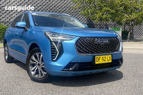 Blue 2022 GWM Haval Jolion Wagon Lux