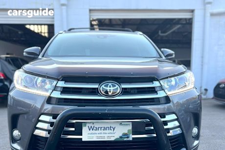 Grey 2017 Toyota Kluger Wagon Grande (4X4)