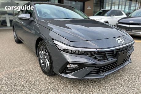 Grey 2025 Hyundai I30 Sedan HYBRID F