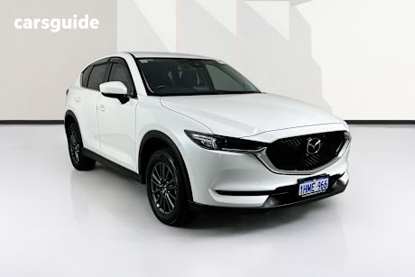 White 2021 Mazda CX-5 Wagon Maxx Sport (Fwd)
