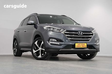 Grey 2016 Hyundai Tucson SUV HIGHLANDER 4X4