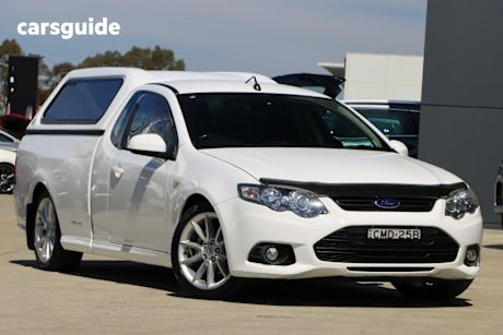 White 2013 Ford Falcon Ute Ute Tray XR6 R