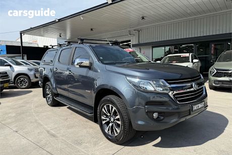 Grey 2018 Holden Colorado Crew Cab Pickup Ltz (4X4) (5Yr)