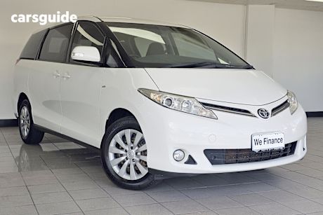 White 2016 Toyota Tarago OtherCar GLI F