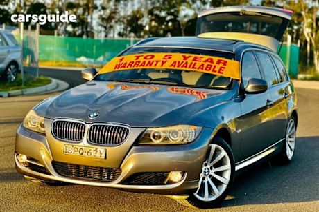 Grey 2010 BMW 320D Wagon Touring Lifestyle