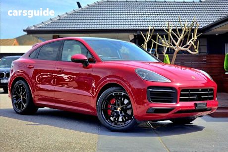 Red 2022 Porsche Cayenne SUV GTS 4X4