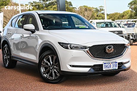 White 2021 Mazda CX-5 SUV AKERA 4X4