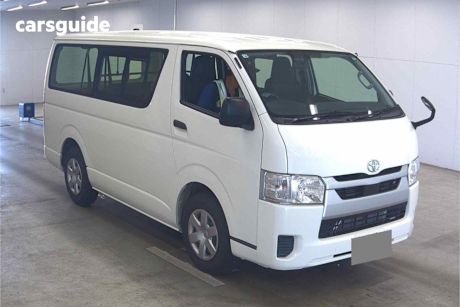 White 2021 Toyota HiAce OtherCar