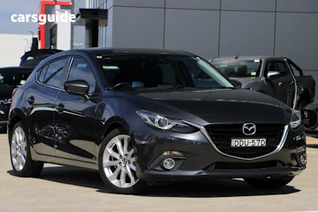 Grey 2015 Mazda Mazda3 Hatch SP25 GT F