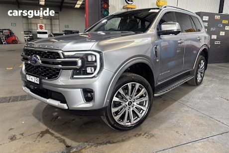 Silver 2024 Ford Everest Wagon Platinum (4Wd)